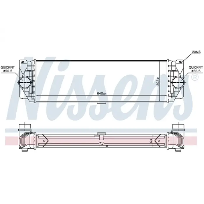 Turbo İnterkol Radyatörü Spr906 [OM651]