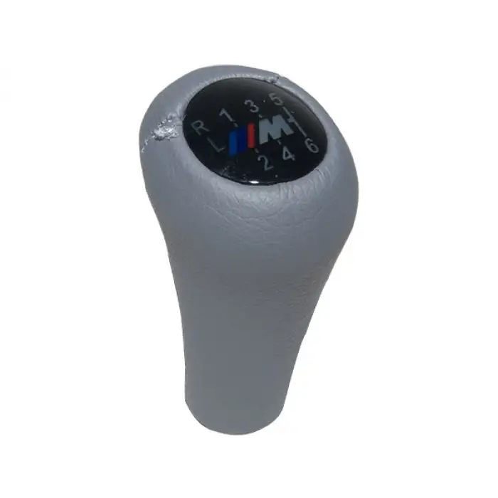 Vites Topuzu -BMW- -6 İleri- Man.Şanz; Gri Suni Deri Işıklı -///M-