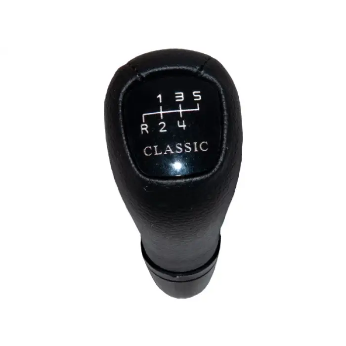 Vites Topuzu W202 W203 W210 -5 İleri- Man.Şanz; Siyah Suni Deri -CLASSIC-