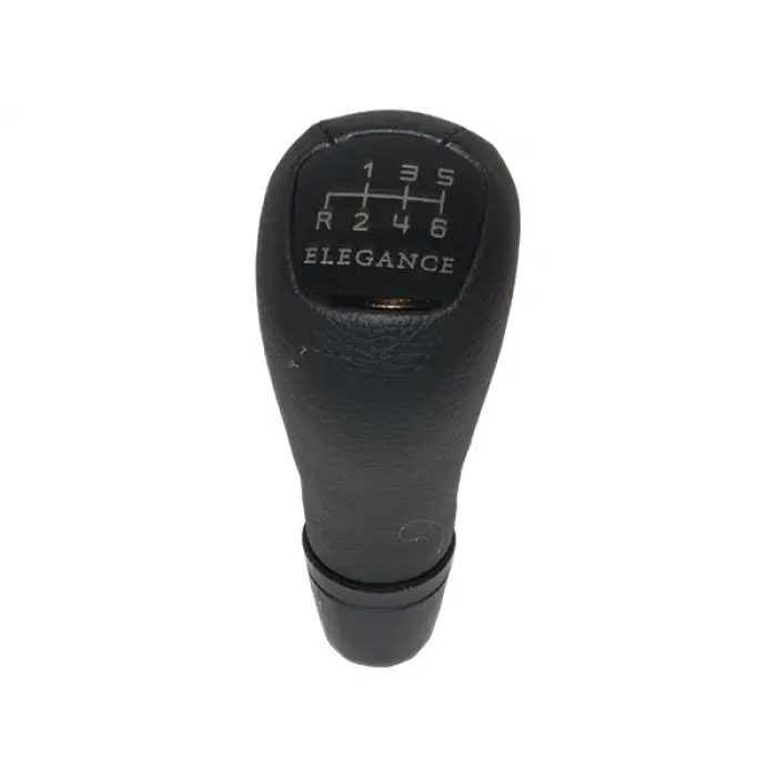 Vites Topuzu W202 W203 W210 -6 İleri- Man.Şanz; Siyah Suni Deri -ELEGANCE-