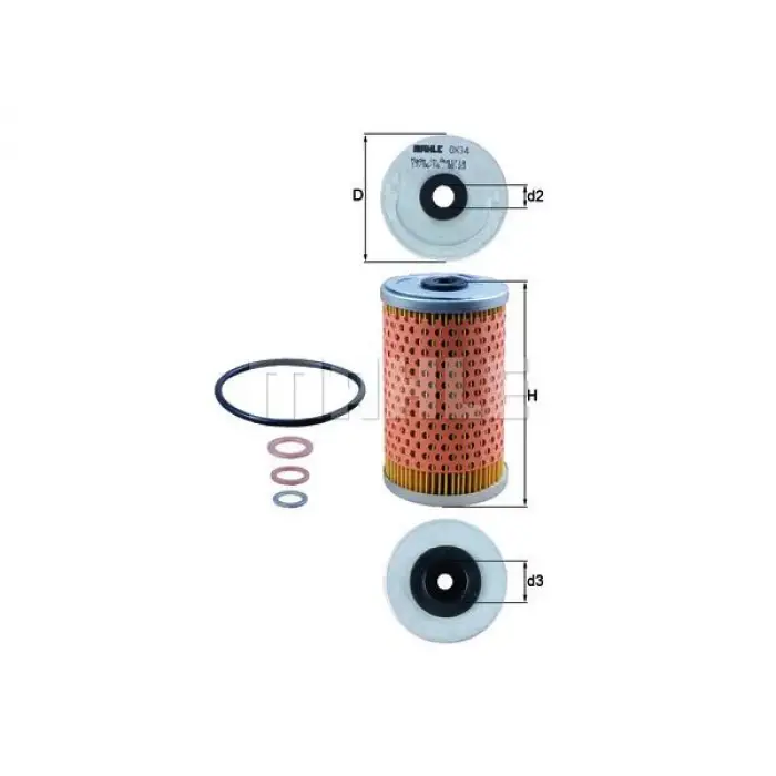 Yağ Filtresi M102 [W123 W201]