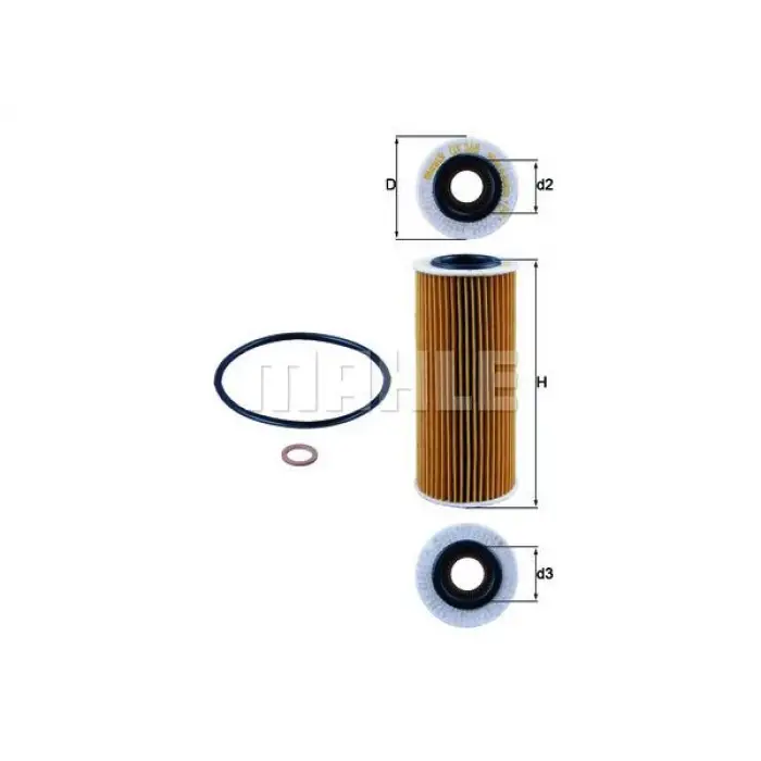 Yağ Filtresi M47N N67N [E46>E65 E87 E90 X3:E83]