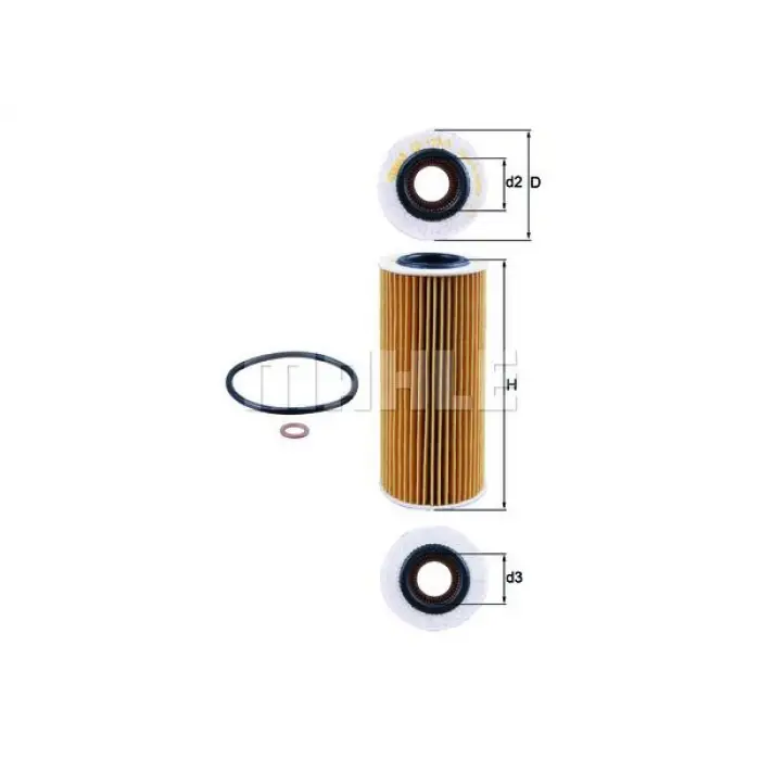 Yağ Filtresi M57/N M57N2 [E46>E65 E90 X3:E83>X6:E71]