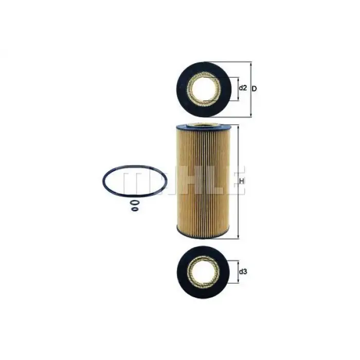 Yağ Filtresi OM601 OM602 OM604>606 [W124 W140 W202 W210 Spr901>904 Vito638]
