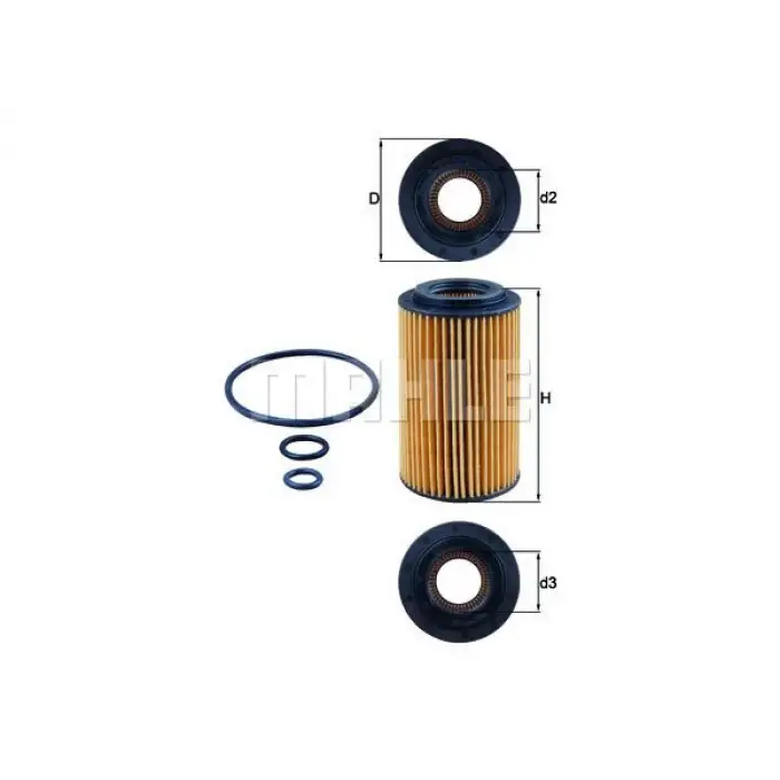 Yağ Filtresi OM651 [W204 W212 Spr906 Vito639]