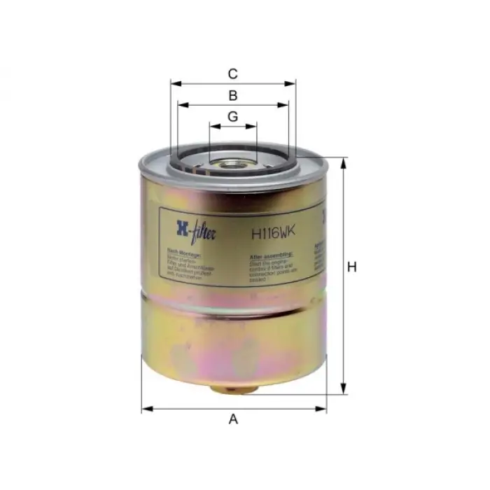 Yakıt Filtresi M21 [E30 E34]