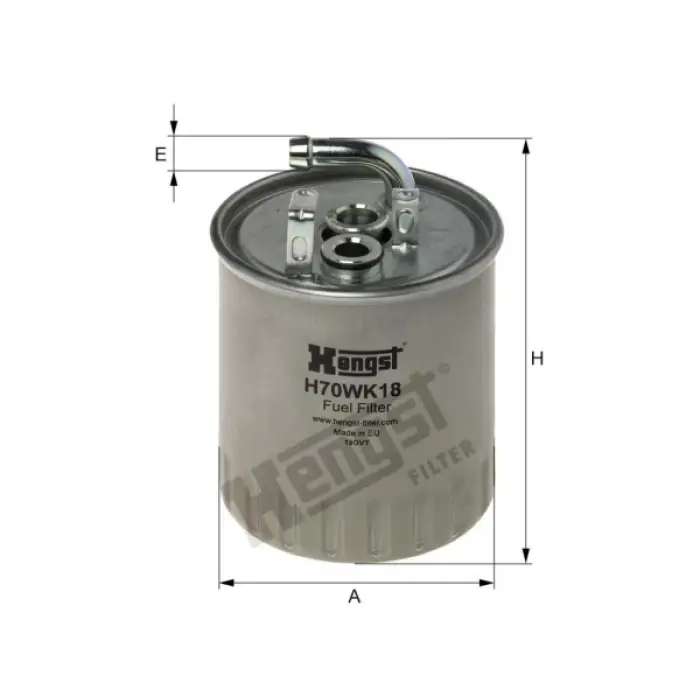 Yakıt Filtresi OM668 [W168]