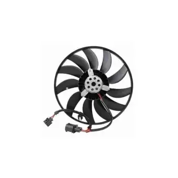 VW Caddy GOLF5 GOLF6 Plus Jetta Touaran A3 Altea 2004- FAN Motoru Davlumbazsiz 360 MM 4 3 FIS 11 Kanat 1K0959455CN Wisco
