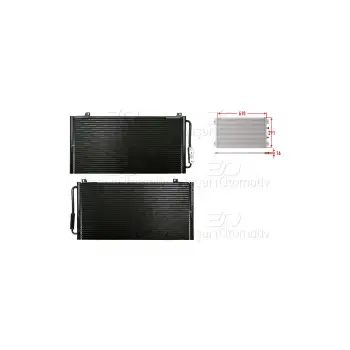 Rover 1995-2005 200 Klima Radyatörü Mm JRB100310SLP WISCO