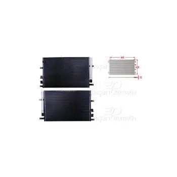 Alfa Romeo 159 2006 - Klima Radyatörü 645x 420x12 60694767 WISCO