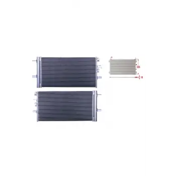 Bmw 1 Serısı F40 2 Serısı 15 Ve Sonrası Uyumlu Klima Radyatörü 615x335x109271205 Wisco