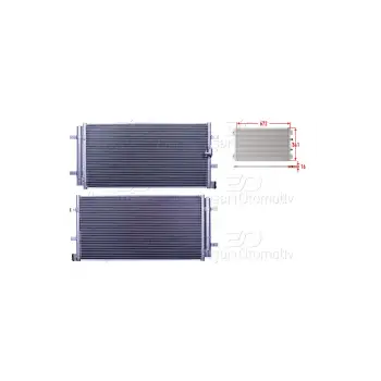 Audı A4 A5 Q5 1.8 2.0 3.0 08 Ve Sonrası Uyumlu Klima Radyatörü 672x341x16 8T0260403C Wisco