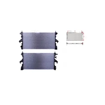 Fiat Ducato Peugeot Citroen Jumper 5Motor 11 Ve Sonrası Uyumlu Su Radyatörü 1382419080 Wisco