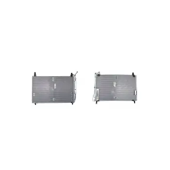 Klima Radyatörü 668x420x16 - 1268302470 Wisco - Mercedes-Benz W126 80-91 Uyumlu