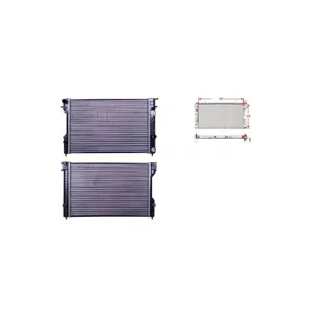 Su Radyatörü - 6302006 Autolux - Opel Omega B 2.5 V6 2.6 V6 3.0 V6 3.2 V6 94 Ve Sonrası Uyumlu