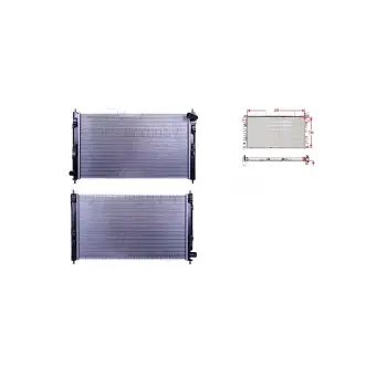 Mitsubishi Lancer 1.5. 1.8. 08 gt;. Asx 1.6 11 Ve Sonrası Uyumlu Su Radyatörü MN156092 Wisco