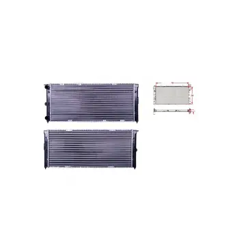 Volkswagen Passat Santana 1.6 1.6 D 85 Ve Sonrası Uyumlu Su Radyatörü 321121251AJ Autolux