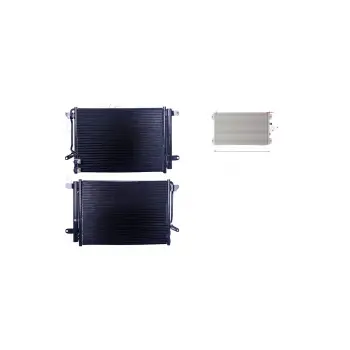 Volkswagen Bettle Jetta 4 1.2 Tsı 1.4 16 Ve Sonrası Uyumlu Klima Radyatörü 5C0820411K Wisco