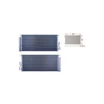 Opel Mokka 1.6 Cdtı 4x4 Chevrolet Trax 12 Ve Sonrası Uyumlu Klima Radyatörü 1850336 Wisco