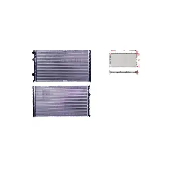 Su Radyatörü – 6K0121253AS Autolux – Volkswagen Polo 1.6 1.9sdı Aft Akl Aeh 98 Ve Sonrası Uyumlu