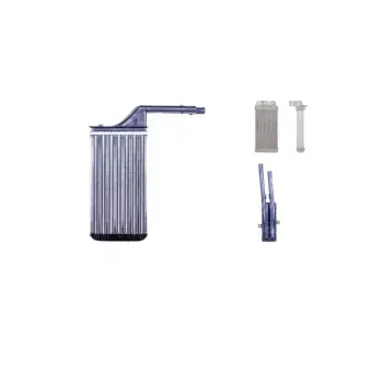 Cıtroen Ax 91 04 Arası Uyumlu Kalorifer Radyatörü Mekanik Mt At 234x138x42 Mm 6448.72 Autolux