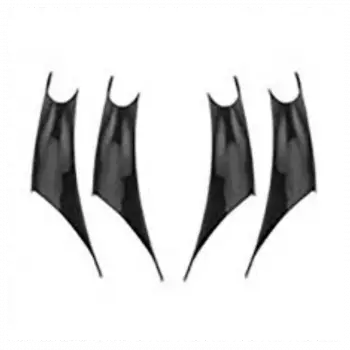 BMW F30+LCI Kapı Tutamak Kaplama Seti Ön Arka Siyah İç 51417279392