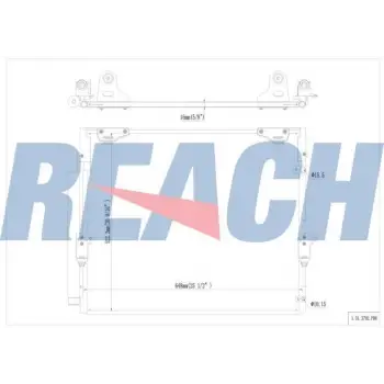 Toyota Land Cruiser 200 (07-12) Delphi Klima Radyatörü FR 8846060400 Delphi