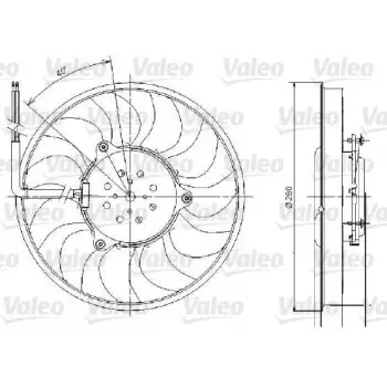 Audi A6 2.0TDI 2.0 Tfsi 2.4 2.8 FSI 3.0 Yfsi 2000 FAN Motoru Davli 383 MM 280 MM 2 2 FIS 11 Kanat 4F0121207AS1 Wisco