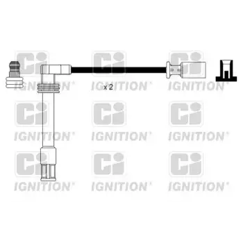 VW Passat A4 A6 1.8 ADR 1995- Buji Kablosu Set 058905409A Wisco