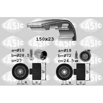VW Passat A4 A6 AGN Alt AWT1.8 2.0 2000- Triger Seti CT909K4 Contitech