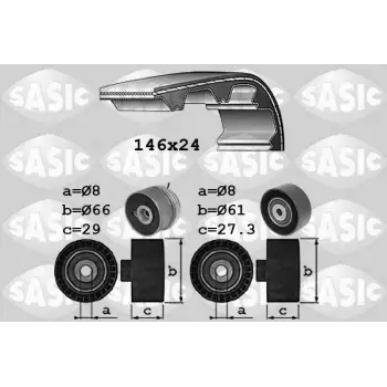 Opel Astra H Astra J Vectra C Insignia Zafira B Mokka 1.6 2006- Z16XE1 Z16XEP A16XER Triger Seti CT1077K1 Contitech