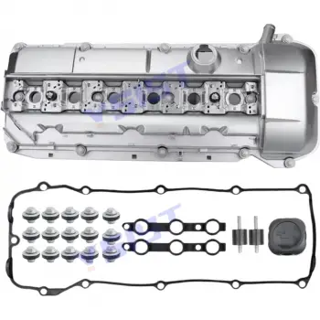 BMW E46 E60 E83 2003-2006 Kulbutor Kapağı Aliminyum Conta Kapak 11127512839AL Wisco