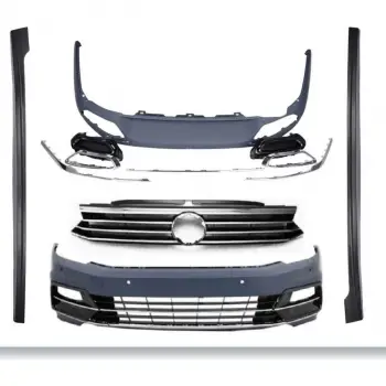 VW Passat B8 R-line 2018 (2014- 2018 Passat B8 Icin Uyumludur) Tampon Seti Komple Ön Arka YAN 3G0807217 Wisco
