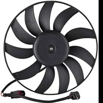 VW Caddy GOLF5 GOLF6 Plus Jetta Touaran A3 Altea FAN Motoru Davlumbazsiz 360 MM 4 3 FIS 11 Kanat 1K0959455AH Wisco