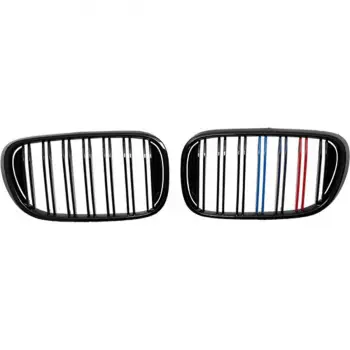 BMW G11 2015-2018 Panjur Piano Siyah Çift Çıtalı M Renkli A0113187 Wender