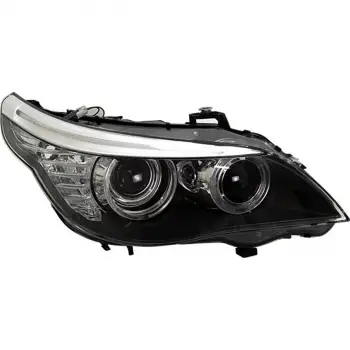 BMW E 60-LCI 2007-2009 Komple Far E60 LCI Sağ Bi Xenon 63116933182 Wender