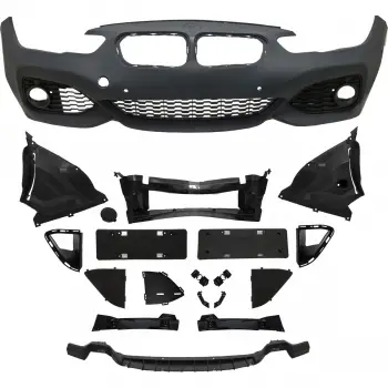 BMW F 20-LCI F 21-LCI 2015-2019 Komple Tampon F20 LCI F21 LCI Ön PDCli M Tech 51118064581 Wender