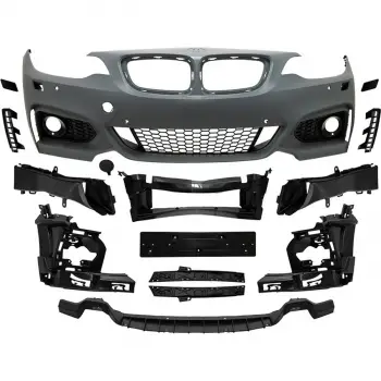 BMW F22+LCI 2013-2021 Komple Tampon F22 Ön F Yık Lı PDCli M Tech 51118057046 Wender