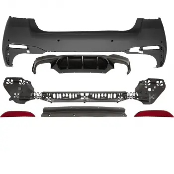 BMW G 30-LCI 2020-2023 Komple Tampon G30 LCI Arka PDCli M5 2020 51125A2C1E9 Wender