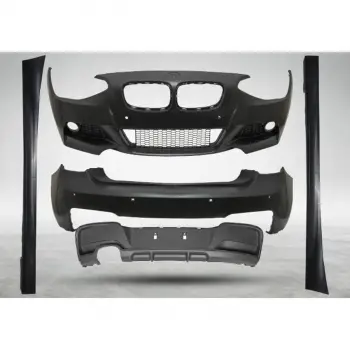 BMW F20 2011-2014 Gövde Kiti F Yık Lı PDCli Ön Arka OO Egz Çıkışlı Marşpiyelli M Tech 51128055148S2 Wender