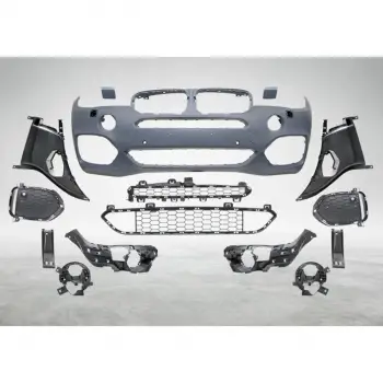 BMW X5:F15 2014-2018 Komple Tampon Ön F Yık Lı PDCli M Tech 51118062459 Wender