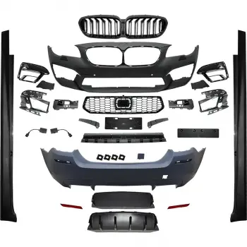 BMW Gövde 2010-2016 Kiti Donusum F90 Ön Arka PDC Delikleri Açılabilir F Yık Lı Aacli Araç Panj Lu Far Değişmez M5 51128048594S2 Wender