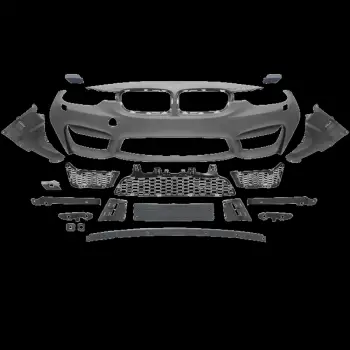 BMW F30 2012-2018 Komple Tampon Ön Far Yıkamalı China B A51118058802S3 Wender
