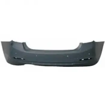 BMW F30 2012-2015 Tampon Arka PDCli 00 Çıkış Nikelaj Delikli Luxury 51127312734 Wender