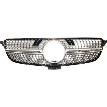 Mercedes W166 2015-2018 Panjur Krom Gümüş Kam Lı Diamond M_A1663168 Wender