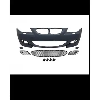 BMW E60+LCI 2002-2009 Komple Tampon Ön F Yık Lı SİS Delikli M5 Style 2003 09 51117899050 Wender