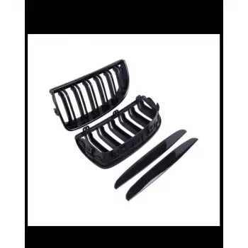 BMW E90 2005-2008 Panjur Set Piano Siyah Çift Çıtalı 51712151895 Wender
