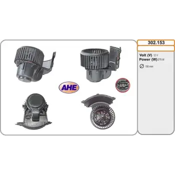 VW T5 T6 2003- Kalorifer Motoru 7E1819021A Kale