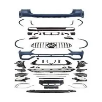 Mercedes V167 2019- Gövde Kiti W167 Çıkış Panjurlu Egzoz Uçlu AMG GLE63 A1672100 Wender