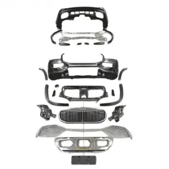 Mercedes X167 2019-2022 Gövde Kiti Çıkış Panjurlu Egzoz Uçlu AMG GLS63 A1672110 Wender